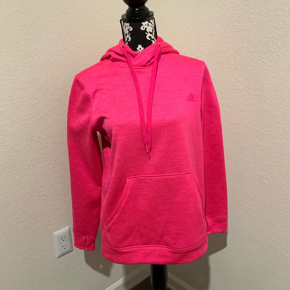 Adidas pink hoodie